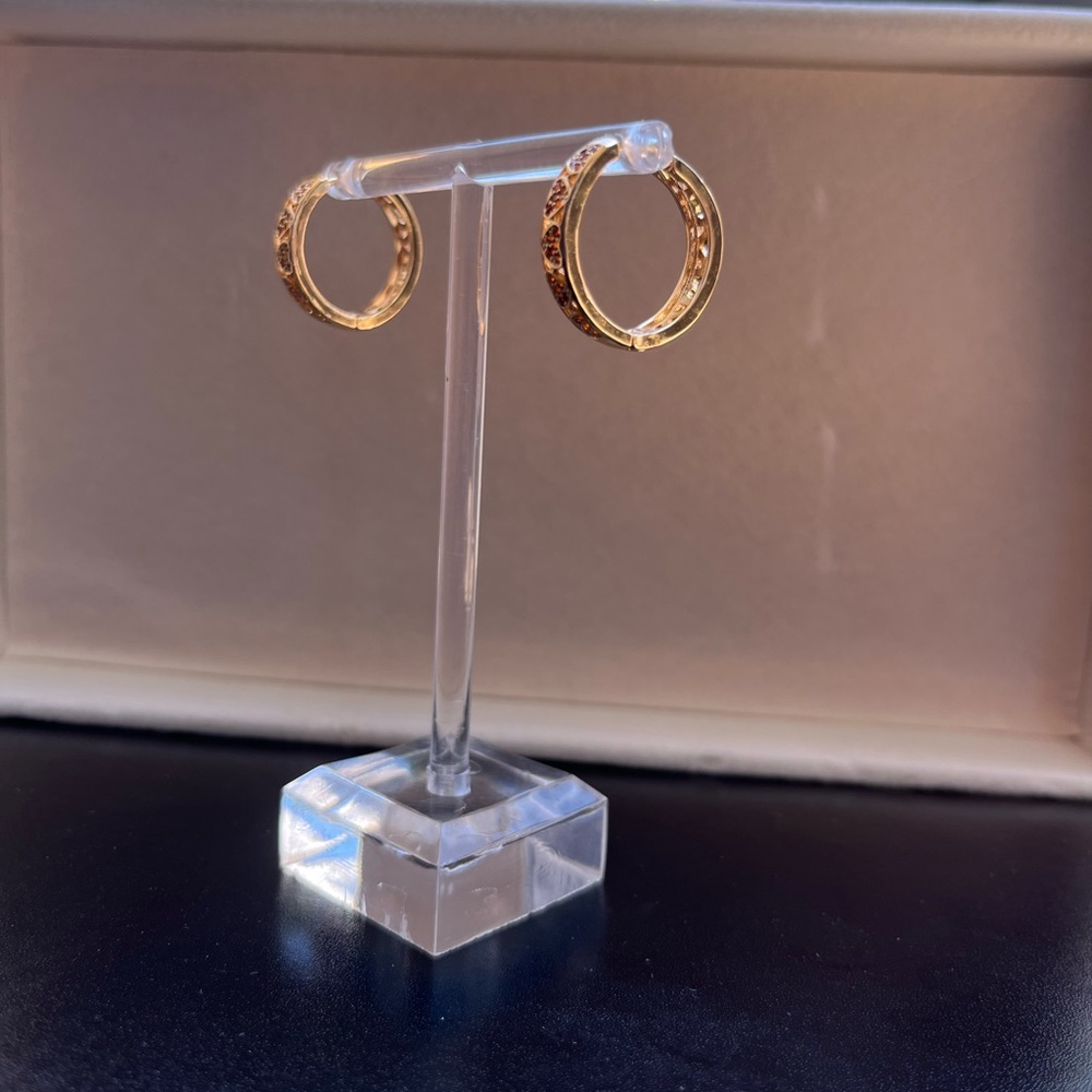 18k gold filled earrings